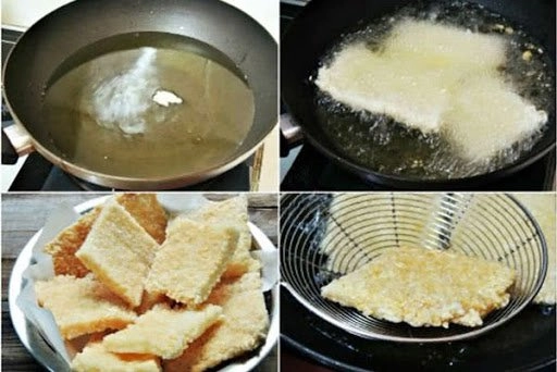 Cách làm cơm cháy chà bông ngon giòn đơn giản tại nhà - 5