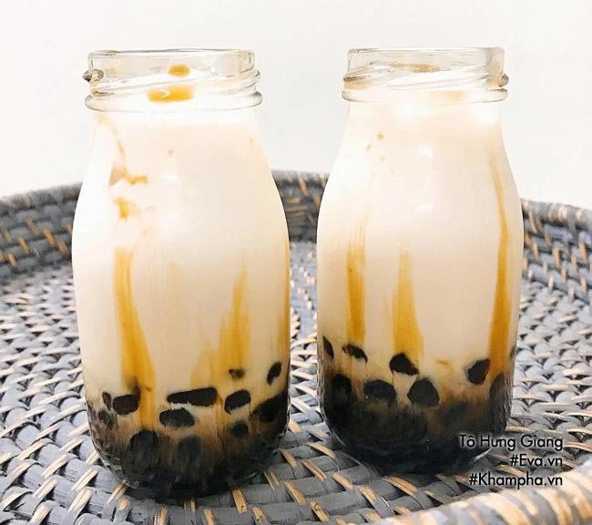 Cách làm sữa tươi trân châu đường đen ngon đơn giản tại nhà - 7