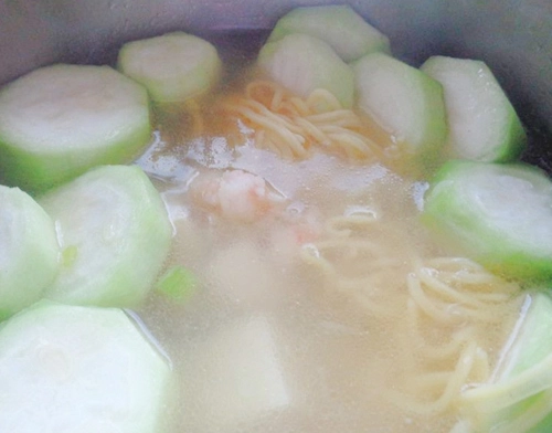 Canh mướp đậu hũ non đưa cơm - 7
