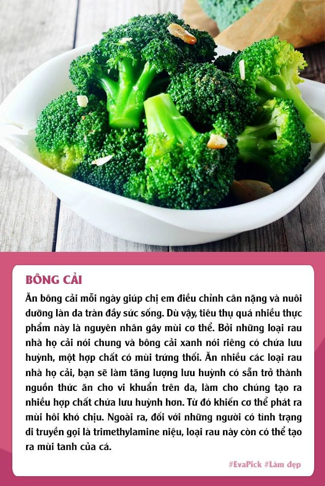 Chị em cứ ăn mãi 6 thực phẩm này dưỡng nhan có thể tốt nhưng dễ gây mùi cơ thể - 5