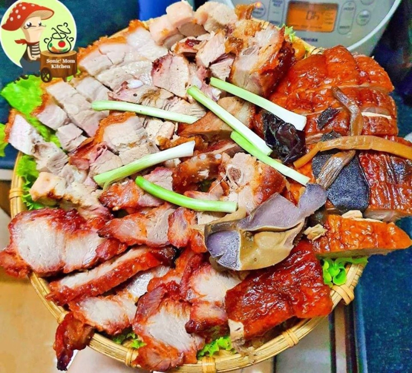 Chỉ nấu cơm 2 bữatuần lại thích bày món ăn lên mẹt 9x khiến chồng tăng cân đều mỗi tháng - 2
