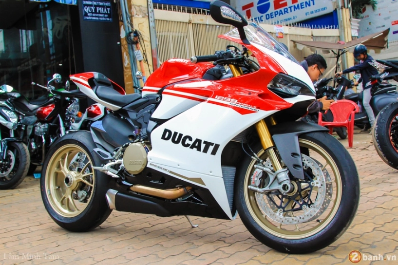 Chi tiết ducati 1299 panigale s anniversario phiên bản giới hạn đầu tiên tại việt nam - 3