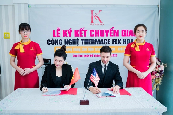 Công nghệ mỹ themrmage flx đã chính thức có mặt tại viện thẩm mỹ kim khuyên - 1