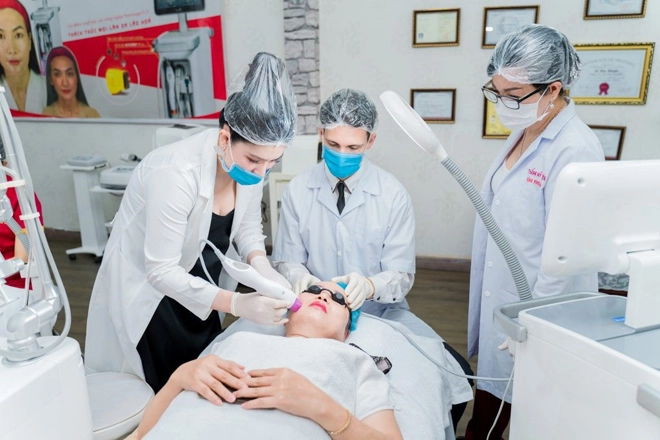 Công nghệ mỹ themrmage flx đã chính thức có mặt tại viện thẩm mỹ kim khuyên - 6