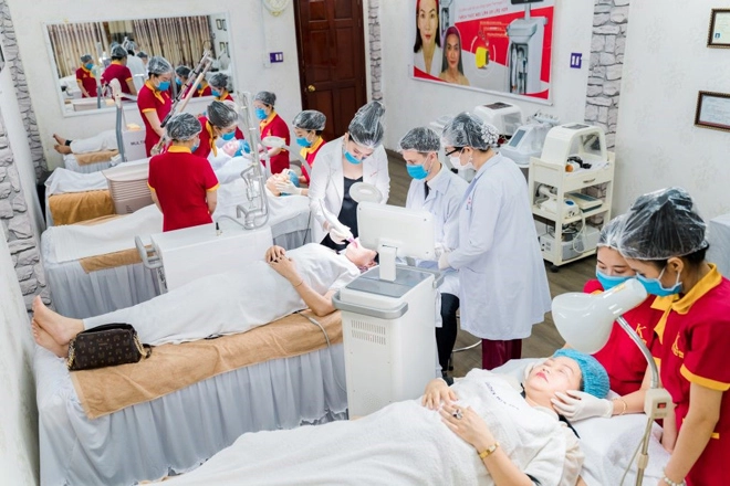 Công nghệ mỹ themrmage flx đã chính thức có mặt tại viện thẩm mỹ kim khuyên - 7