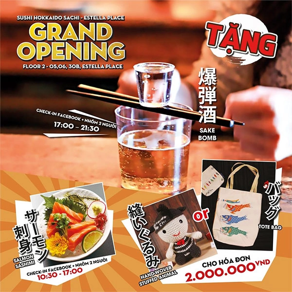 Cư dân quận 2 đã sẵn sàng check in địa điểm mới của sushi hokkaido sachi ở estella chưa - 6