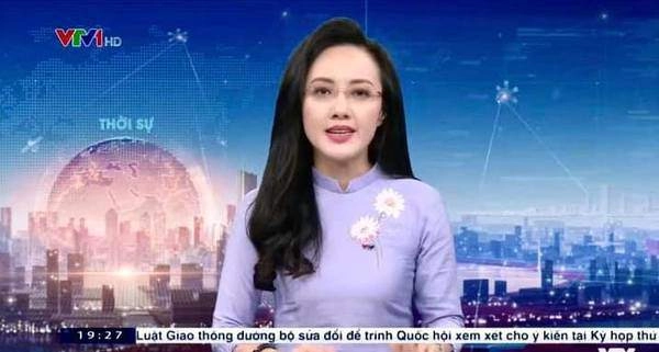 Đến btv hoài anh cũng mê đồ tím lịm tìm sim bất kể khi lên sóng bản tin quốc gia - 6