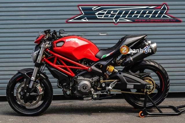 Ducati monster 795 ấn tượng trong bản độ trăm triệu của biker thái - 2