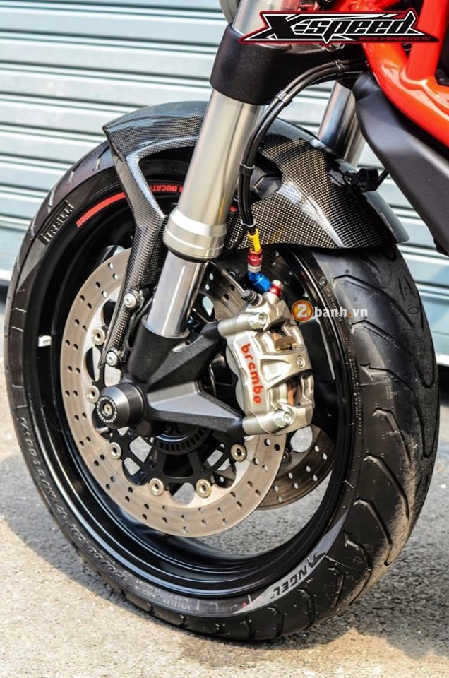 Ducati monster 795 ấn tượng trong bản độ trăm triệu của biker thái - 6