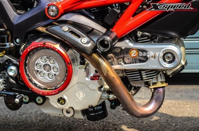 Ducati monster 795 ấn tượng trong bản độ trăm triệu của biker thái - 7