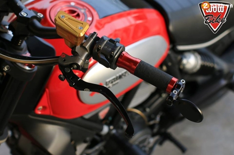 Ducati scrambler đẹp hút hồn trong bản độ cực chất - 4