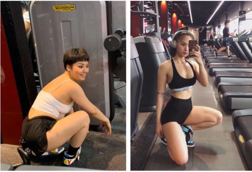 Hậu giảm cân thành công miu lê hết tự tin phô ngực đầy lại chăm vạch áo khoe eo thon - 4