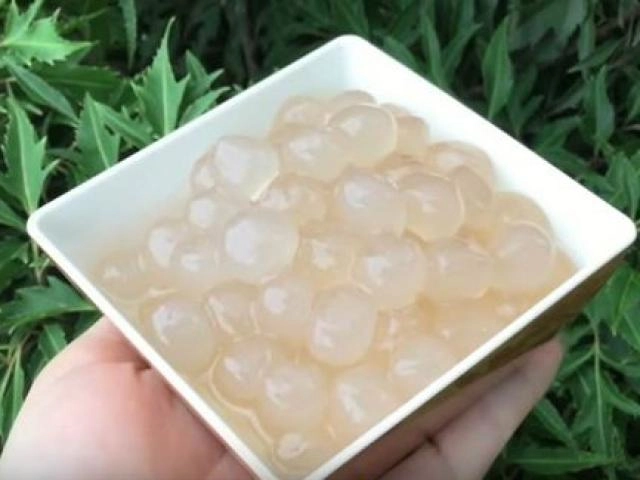 Học gái đảm làm trân châu hạt lựu đỏ rực rỡ giòn sần sật để nấu chè ngon ngày hè - 9