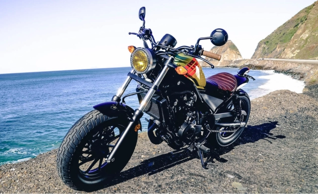 Honda rebel 2017 nổi loạn với phong cách california - 2