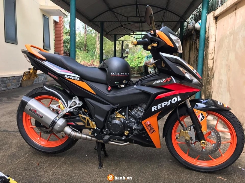 Honda winner 150 bản độ repsol đầy mạnh mẽ - 2