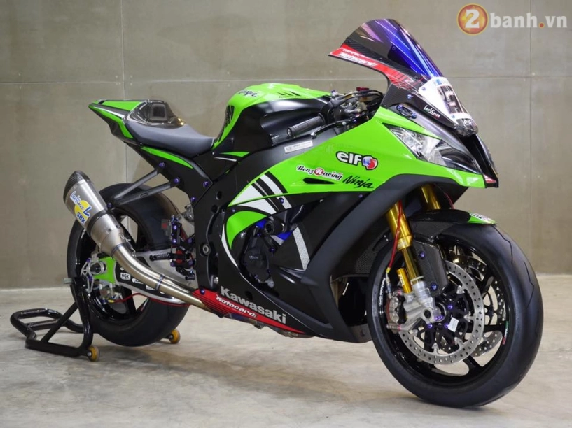 Kawasaki ninja zx-10r siêu chất trong bản độ đường đua wsbk - 2