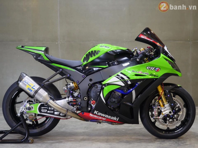 Kawasaki ninja zx-10r siêu chất trong bản độ đường đua wsbk - 3