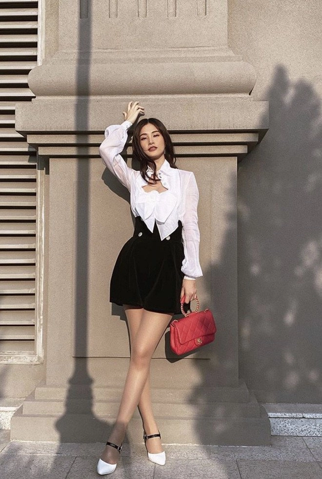 Khéo như bà bầu đông nhi mang giày đụng hàng phượng chanel ngọc trinh để bảo vệ em bé - 1