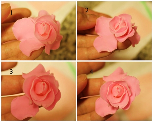Khéo tay làm hoa hồng từ fondant - 7