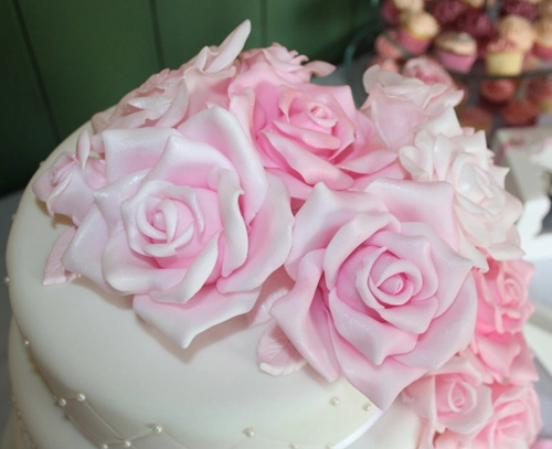 Khéo tay làm hoa hồng từ fondant - 15