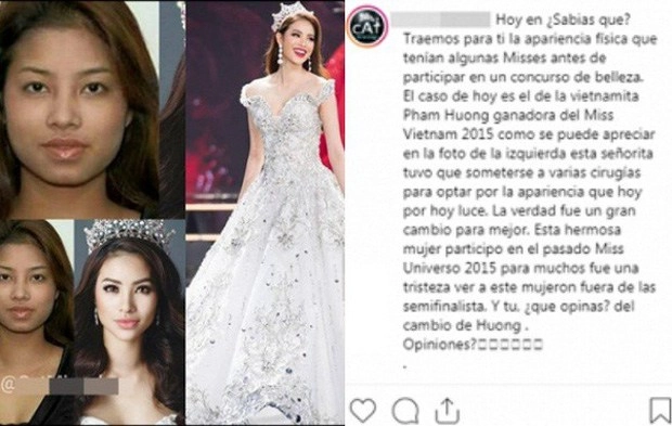 Khi hh bị đồn thẩm mỹ phạm hương bị nhắc tên nhiều nhất diễm hương hơilác vì dao kéo - 6