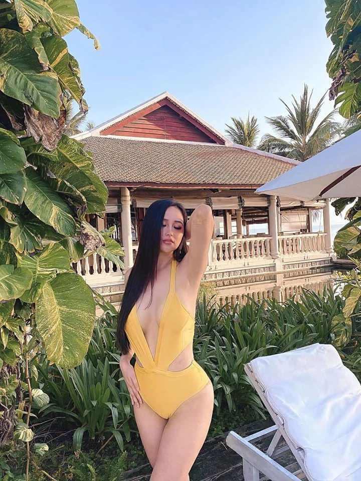 Khi hoa hậu khoe body bong mat voi bikini đỗ mỹ linh hóp bụng kỳ duyên bị nghi chỉnh ảnh - 2