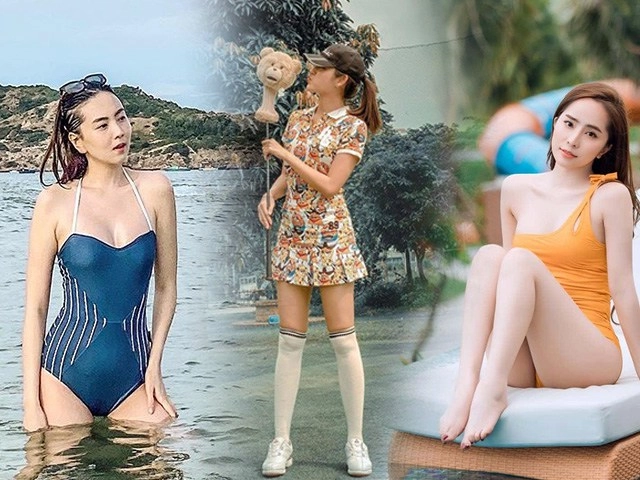 Khi hoa hậu khoe body bong mat voi bikini đỗ mỹ linh hóp bụng kỳ duyên bị nghi chỉnh ảnh - 30