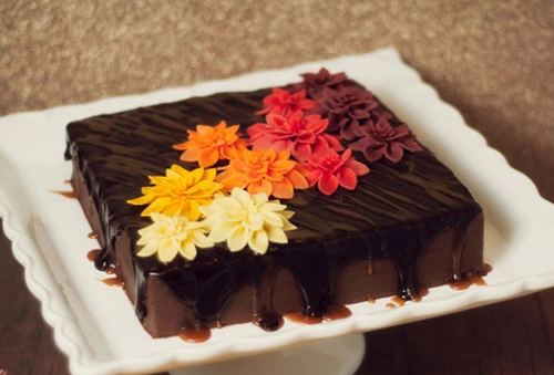 Làm hoa thược dược từ fondant siêu đẹp - 9