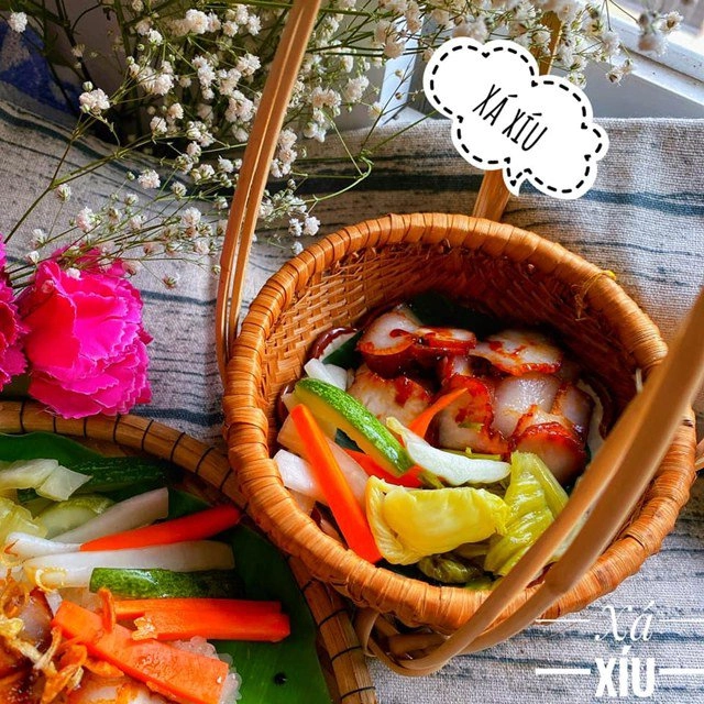 Làm ngay xôi xá xíu cho cả nhà bữa sáng tuyệt ngon lại chắc bụng - 7