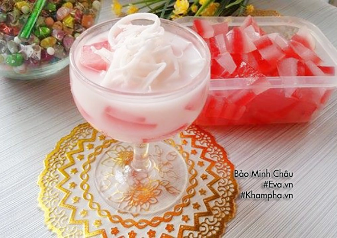 Làm thạch vải trông tưởng khó mà hóa ra cực dễ - 10