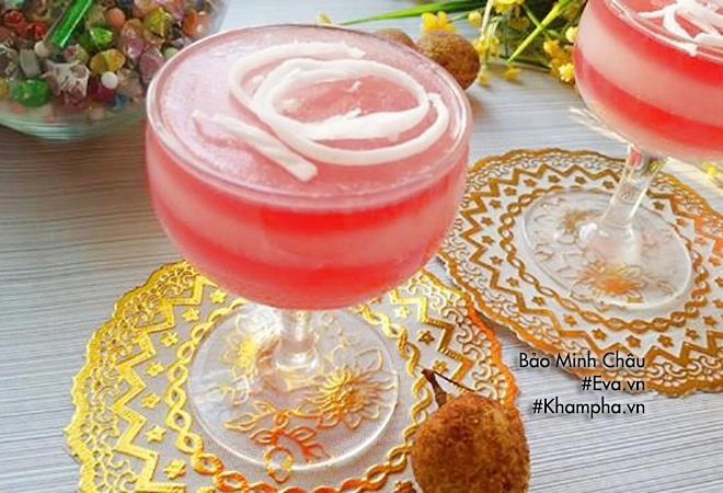 Làm thạch vải trông tưởng khó mà hóa ra cực dễ - 11
