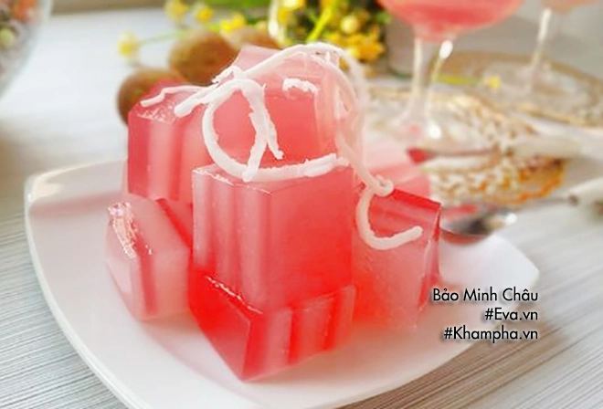 Làm thạch vải trông tưởng khó mà hóa ra cực dễ - 12