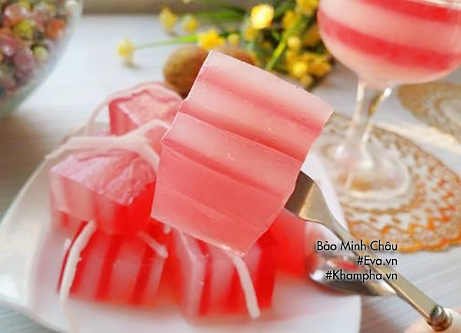 Làm thạch vải trông tưởng khó mà hóa ra cực dễ - 13