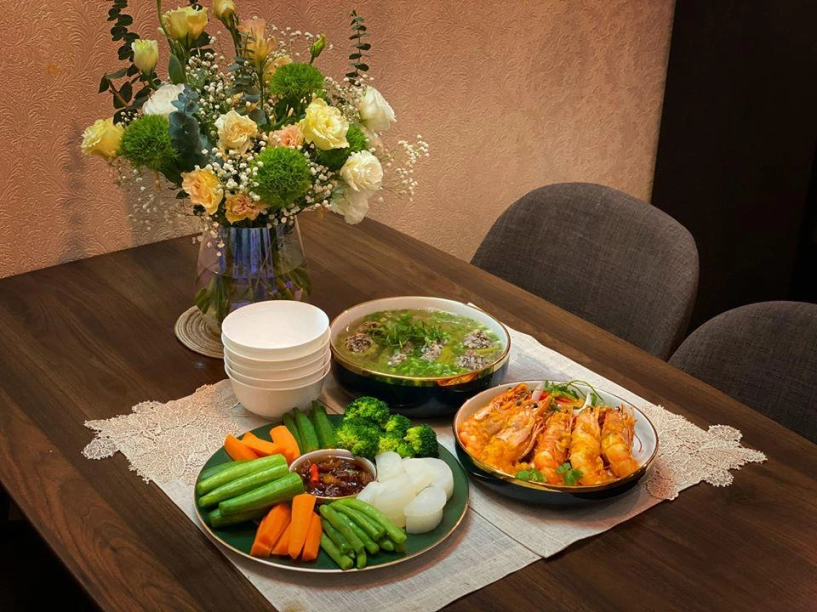 Mẹ 2 con khoe những bữa cơm cuối tuần nhà có khách khiến dân mạng phải chấm ngay điểm 10 - 16