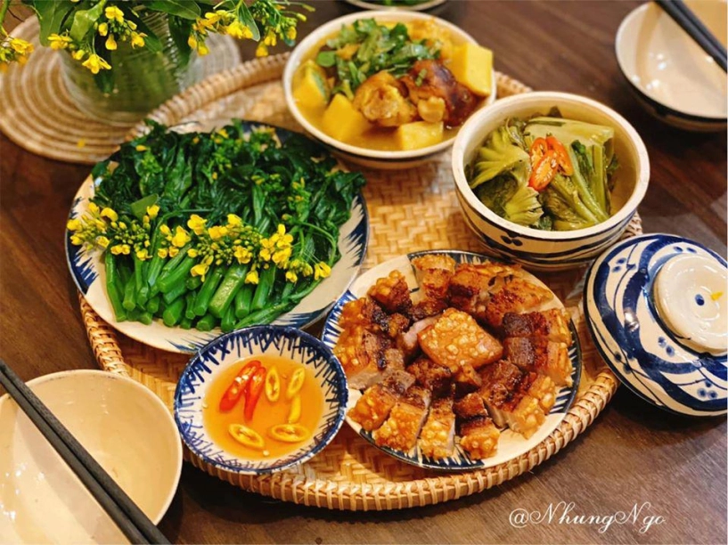 Mẹ 2 con khoe những bữa cơm cuối tuần nhà có khách khiến dân mạng phải chấm ngay điểm 10 - 17