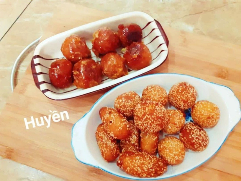 Mẹ đảm hải phòng mách cách làm bánh rán vừng giòn ngon nóng hổi hàng nghìn chị em mê - 2