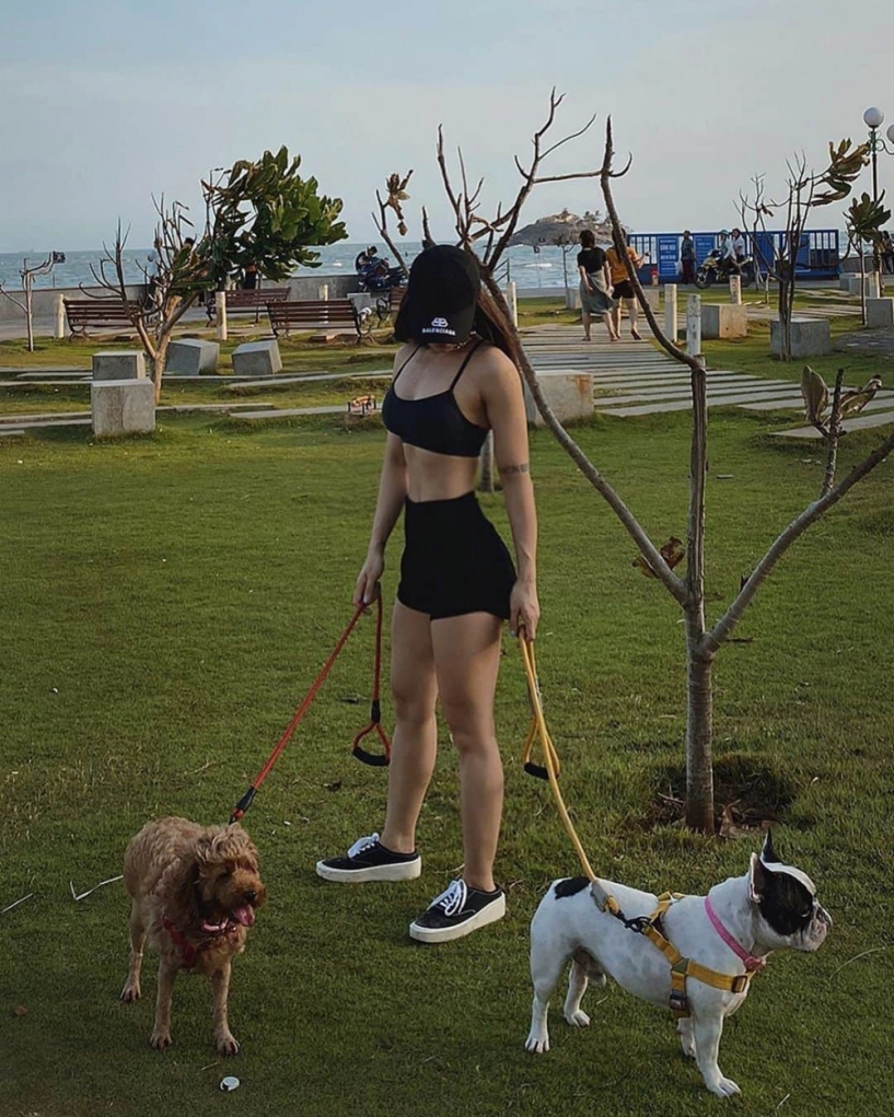 Miu lê tập đúng cách giúp cơ thể săn chắc chị em đừng nghĩ cứ đến gym là đô con - 2