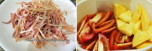 Mực xào chua ngọt ngon mà cách làm đơn giản cả nhà ai cũng thích - 8