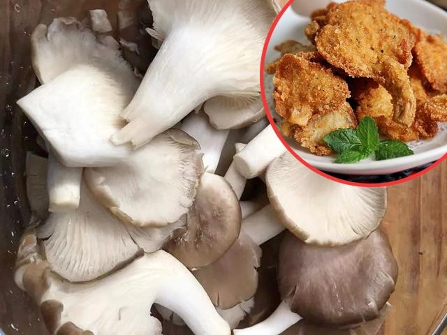 Nấm đùi gà tẩm bột ăn chơi cũng được mà ăn chính càng ngon - 9