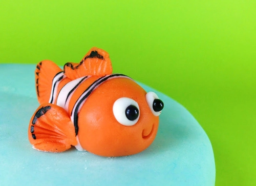 Nặn cá nemo dễ thương từ fondant - 13