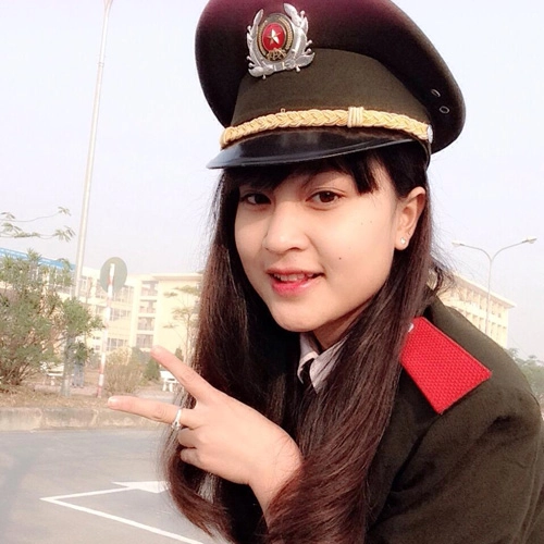 Ngất ngây với nhan sắc của nữ cảnh sát hot nhất việt nam - 2