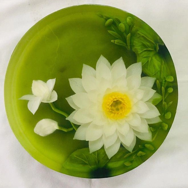 Nghề tay trái làm thạch rau câu 3d mẹ hà nội khiến ai cũng tròn mắt khi nói thành quả - 16