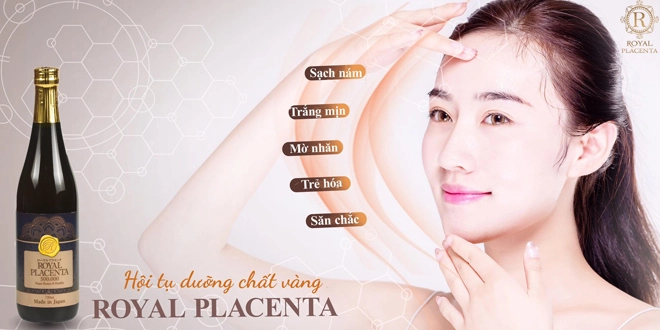 Nhau thai heo chiến binh bổ sung dưỡng chất cho làn da khỏe đẹp - 2