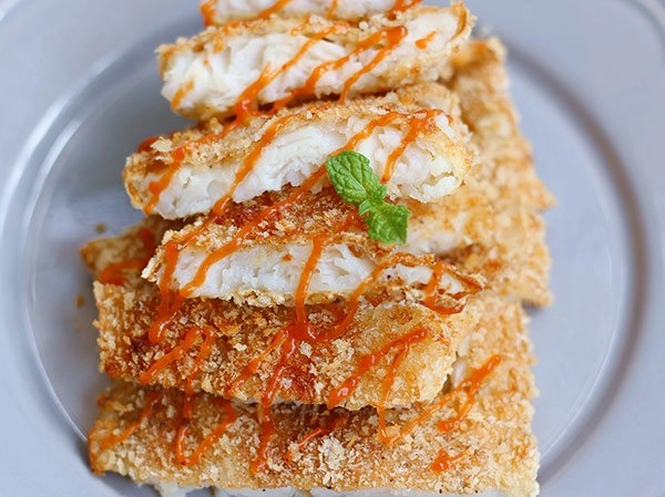 Phi lê cá chiên xù dễ như trở bàn tay với nồi chiên không dầu - 5