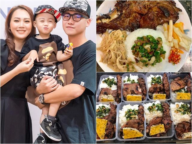 Siêu mẫu đám cưới 7 tỷ giờ thành mẹ đảm nấu ăn mùa dịch bị trêu lượm hình trên mạng - 18