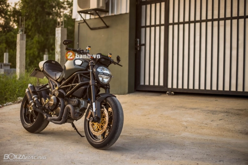 Siêu phẩm ducati monster 1100 diesel độ khủng của dân chơi thái lan - 3