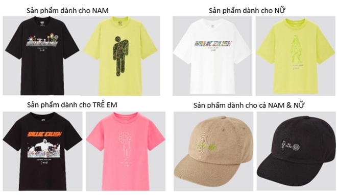 Thêm lựa chọn với bst áo thun uniqlo phiên bản giới hạn billie eilish ra mắt ngày 2905 - 2