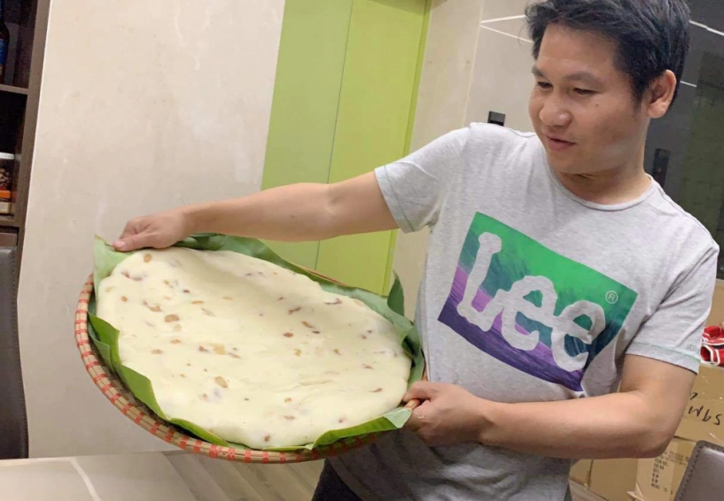 Trọng tấn khoe cả mẹt bánh đúc to đùng tại nhà mộc mạc vậy mà làm dân tình thích thú - 2