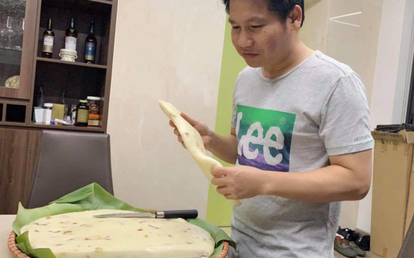 Trọng tấn khoe cả mẹt bánh đúc to đùng tại nhà mộc mạc vậy mà làm dân tình thích thú - 3
