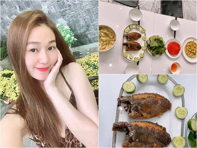 Tự khen nấu ăn cho người yêu không kém nhà hàng khánh my đáp trả khi bị chê làm màu - 22